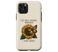 Papillon rétro The Only Orange Monarch I Care About Coque pour iPhone 11 Pro