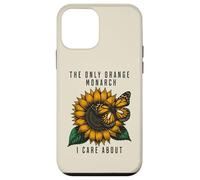 Papillon rétro The Only Orange Monarch I Care About Coque pour iPhone 12 mini