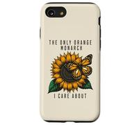 Papillon rétro The Only Orange Monarch I Care About Coque pour iPhone SE (2020) / 7 / 8