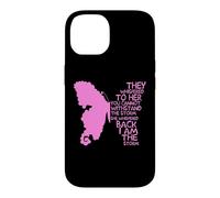 Papillon Rose « They Whispered to Her You Cant Withstand » Coque pour iPhone 14