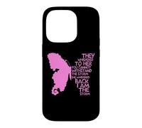 Papillon Rose « They Whispered to Her You Cant Withstand » Coque pour iPhone 14 Pro