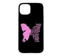 Papillon Rose « They Whispered to Her You Cant Withstand » Coque pour iPhone 15 Plus