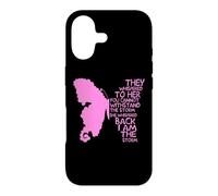Papillon Rose « They Whispered to Her You Cant Withstand » Coque pour iPhone 17