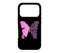 Papillon Rose « They Whispered to Her You Cant Withstand » Coque pour iPhone 17 Pro