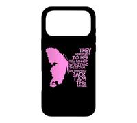 Papillon Rose « They Whispered to Her You Cant Withstand » Coque pour iPhone 17 Pro Max