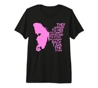 Papillon Rose « They Whispered to Her You Cant Withstand » T-Shirt Haut de Gamme
