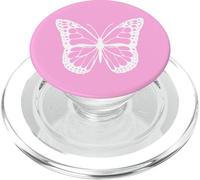 Papillon Roses esthétique Papillons monarques Modernes PopSockets PopGrip pour MagSafe