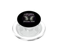 Papillon Sarcastique drôle et Non Social PopSockets PopGrip pour MagSafe