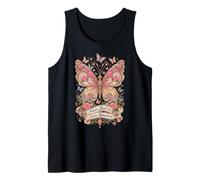 Papillon Scintillant Roses Papillon Strass Occidental Débardeur