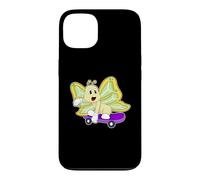 Papillon Skater Skateboard Sport Coque pour iPhone 13