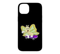 Papillon Skater Skateboard Sport Coque pour iPhone 14 Plus