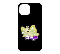 Papillon Skater Skateboard Sport Coque pour iPhone 15