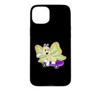 Papillon Skater Skateboard Sport Coque pour iPhone 15 Plus