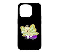 Papillon Skater Skateboard Sport Coque pour iPhone 15 Pro