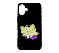 Papillon Skater Skateboard Sport Coque pour iPhone 16 Plus