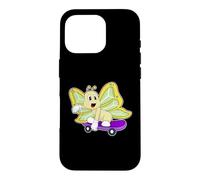 Papillon Skater Skateboard Sport Coque pour iPhone 16 Pro