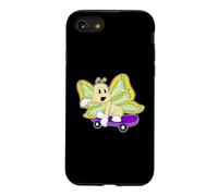 Papillon Skater Skateboard Sport Coque pour iPhone SE (2020) / 7/8