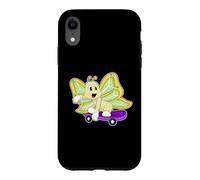 Papillon Skater Skateboard Sport Coque pour iPhone XR