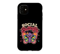 Papillon Social Mignon Filles heureuses amicales Spark Forever Fun Coque pour iPhone 11