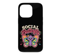 Papillon Social Mignon Filles heureuses amicales Spark Forever Fun Coque pour iPhone 13 Pro