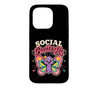 Papillon Social Mignon Filles heureuses amicales Spark Forever Fun Coque pour iPhone 15 Pro