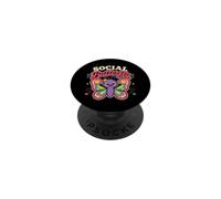 Papillon Social Mignon Filles heureuses amicales Spark Forever Fun PopSockets PopGrip Adhésif