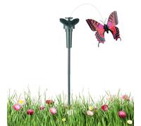 Papillon solaire flottant | Papillons volants solaires - Statues d'extérieur double face pour maison, jardin, terrasse