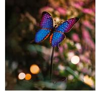 Papillon solaire multicolore à planter jardin ou balcon