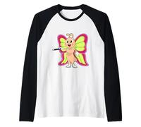 Papillon Sorcier Baguette Magique Manche Raglan