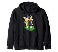 Papillon Sorcier Baguette Magique Sweat à Capuche