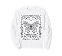 Papillon sorcière délicat mais Puissant Sweatshirt