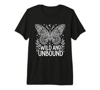 Papillon Sorcière Nature Esthétique Sauvage et Non Relié T-Shirt Haut de Gamme