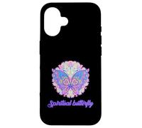 Papillon Spirituel Corps Energie Zen Namaste Yoga Méditation Coque pour iPhone 16