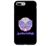 Papillon Spirituel Corps Energie Zen Namaste Yoga Méditation Coque pour iPhone 7 Plus/8 Plus