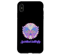 Papillon Spirituel Corps Energie Zen Namaste Yoga Méditation Coque pour iPhone XS Max