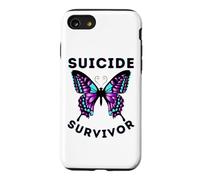 Papillon Survivor Survivor Sensibilisation Prévention Enfant Garçon Fille Coque pour iPhone SE (2020) / 7/8
