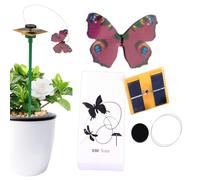 Papillon volant à énergie solaire | Décoration de jardin Papillons | Papillon de science et d'éducation de simulation avec contrôle de capteur intelligent pour l'intérieur