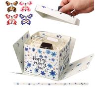 Papillon Volant Magique - Boîte à Papillon Surprise Créative Cadeau Explosif avec Papillons Volants | Parfait pour les fêtes d'anniversaire, les remises de diplômes, les fêtes de Saint-Valentin