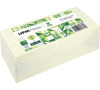 Papillons adhésifs UPM Notes 5654-01PG-12 75x75mm 100fl. ge 12p.