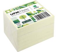 Papillons adhésifs UPM Notes 5654-01PG-6 75x75mm 100fl. ge 6p.