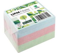 Papillons adhésifs UPM Notes 5654-20PG-6 Pastel 75x75mm 100fl. assortis. 6pcs.