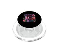 Papillons apparaissant Lorsque Les Anges sont Proches d'un Papillon commémoratif PopSockets PopGrip pour MagSafe