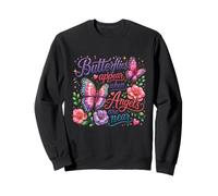 Papillons apparaissant Lorsque Les Anges sont Proches d'un Papillon commémoratif Sweatshirt