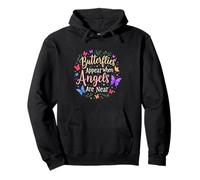 Papillons apparaissant lorsque les anges sont proches - Papillon Sweat à Capuche