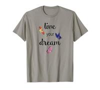 Papillons Aquarelle Live Your Dream T-Shirt