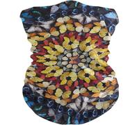 Papillons colorés, masque solaire pour le visage, bandanas élastiques sans couture, gauche à cou, écharpe magique, bandeau pour les festivals
