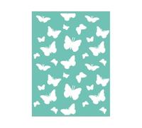 Papillons Crfatelier - Dossier de gaufrage papillon pour scrapbooking et loisirs créatifs - Compatible avec Sizzix Big Shot, Big Shot Plus, Revolution - 15 x 20 cm
