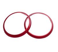 Papillons de carburateur Anneau Sortie D'air Voiture Couvercle Climatisation Décoration Ventilation Anneau Garniture Autocollants Pour Subaru Pour BRZ Pour Toyota 86 GT86 Boîtier de papillon(Rouge)
