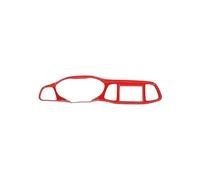 Papillons de carburateur Autocollant Décoratif Pour Tableau De Bord Console Centrale pour Dodge pour Challenger 2015+ Accessoires De Voiture Boîtier de papillon(Rouge)