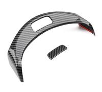 Papillons de carburateur Couvercle Bouton Boîte Rangement Pour Accoudoir Central Voiture Accessoires Pour Mercedes Pour Benz Classe C GLC W205 X253 2015-2020 Boîtier de papillon(Look de carbone)